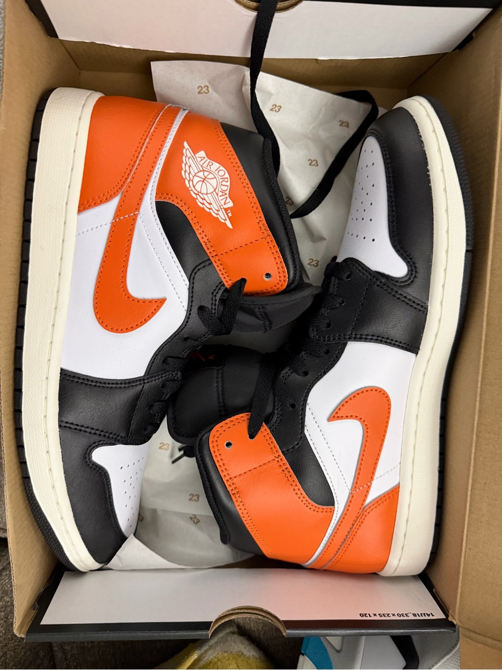 Jordan Air Jordan 1 High OG Orange Black White